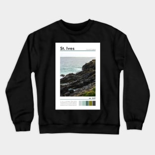 St. Ives, Cornwall, England Crewneck Sweatshirt